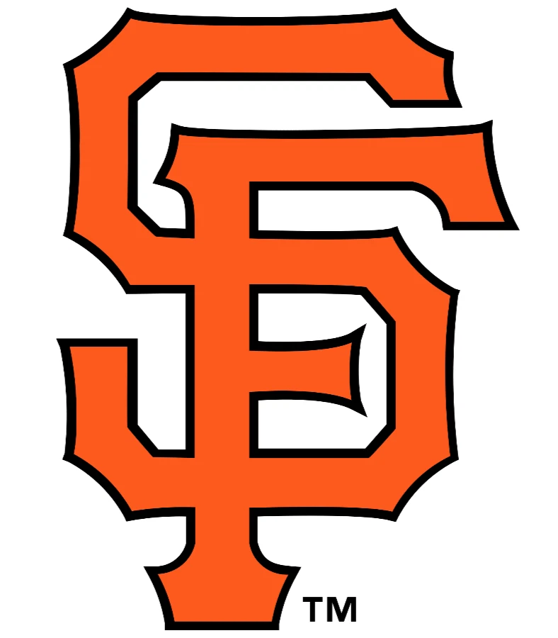 Logotipo San Francisco Giants - Adesivo/decalque de vinil laminado cortado em matriz MLB - Imagem 1 de 1