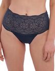 Fantasie Lace Ease Full Brief Navy Blue One Size Invisible Stretch Knickers 2330