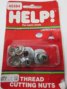 Dorman Help 45384 Thread Cutting Nut Assortment 12 Piece - Picture 1 of 6