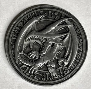 Yu-Gi-Oh! Limited Edition Red-Eyes B. Dragon Metal Coin Pre registration - Picture 1 of 4