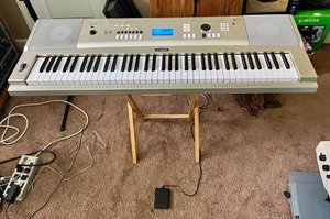 Yamaha YPG-235 Electronic Keyboard Synth w/Sustain Pedal Tested WORKS - Picture 1 of 11