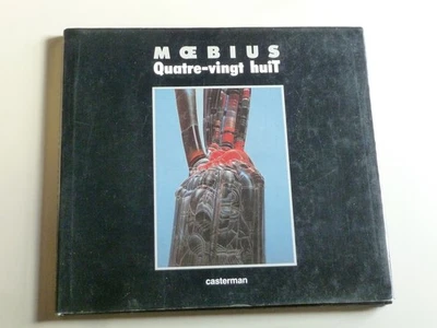 Moebius Quatre-vingt huit  Casterman 1990 conception graphique Pascal Guichard - Photo 1/4