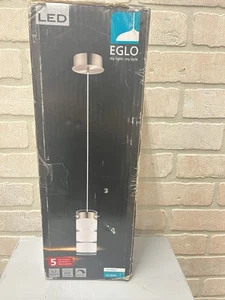 EGLO Led hanging light 6.7 Watt Oliver o 201442A Matte nickel 660 Lumen New - Picture 1 of 12