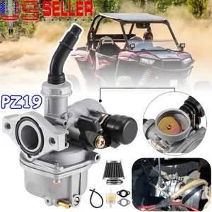 Carburador PZ19 con filtro de aire de 35 mm para quad moto quad ATV de 50cc 70cc 90cc 110cc - Imagen 1 de 12