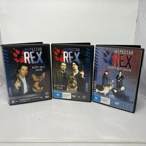 Inspector Rex Series 1 2 3 DVD complete VGC free postage - Bild 1 von 6