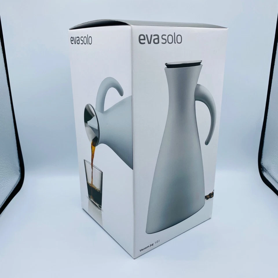 Eva Solo вакуумный кувшин 1 л без капель графин термо колба серый 502800 новый открытая коробка - Изображение 1 из 4