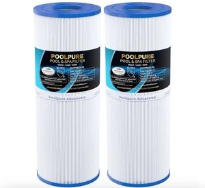 2 POOLPURE PLFPRB25-IN Hot Tub Filters Replace Unicel C-4326, Guardian 413-106 - Picture 1 of 7