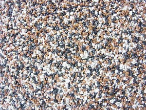  STEINTEPPICH, 3 m² SIENNA 1-2mm KÖRNUNG - Bild 1 von 1