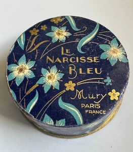Unbenutztes Gesichtspuder Le Narcisse Bleu Mury Paris  - Antik  - 5,5  cm - Picture 1 of 5
