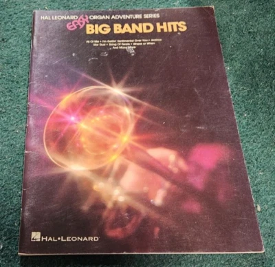 Libro de canciones Easy Big Band Hits Hal Leonard Organ Adventure Series 1980 Foto 1 de 3