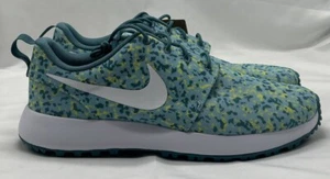 Scarpe da golf Nike Roshe G Spikeless verde acqua mimetiche FD2599-400 taglia 12. - Foto 1 di 7
