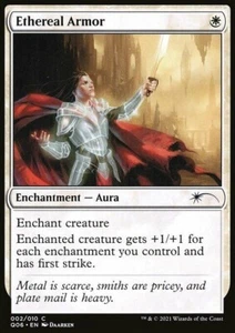 MTG Magic the Gathering Ethereal Armor (2/10) Pioneer Challenger Decks 2021 NM - Picture 1 of 1