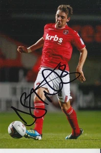 CHARLTON ATHLETIC HAND SIGNED DALE STEPHENS 6X4 PHOTO 1. - Picture 1 of 1