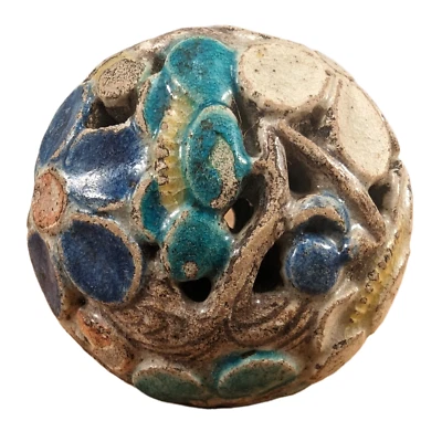 Antigua cerámica japonesa de Kioto Ryusa Netsuke Miura estilo Kenia Ogata Kenzan​ Foto 1 de 4