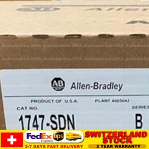 AB 1747-SDN SLC 500 DeviceNet Scanner Module 1747SDN  Factory Sealed US Free Tax - Picture 1 of 6