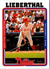 2005 Topps Mike Lieberthal #170 Philadelphia Phillies