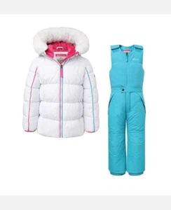 Snozu Kids' 2-Piece Snowsuit, White color - Picture 1 of 7