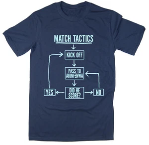 Camiseta de fútbol americano Match Tactics, Pass to Akinfenwa - Divertida Wycombe Wanderers FC - Imagen 1 de 4