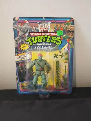 Estrella de cine Foot Soldier 1992 TMNT Teenage Mutant Ninja Turtles Sin usar, en caja nuevo sellado Foto 1 de 4