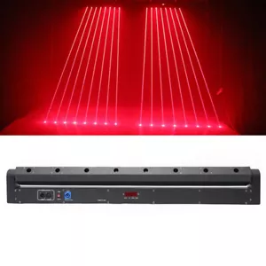 DJ laser Light 8 Eyes RedBeam Bar Moving Head Stage Lazer Lighting Disco Club US - Picture 1 of 12