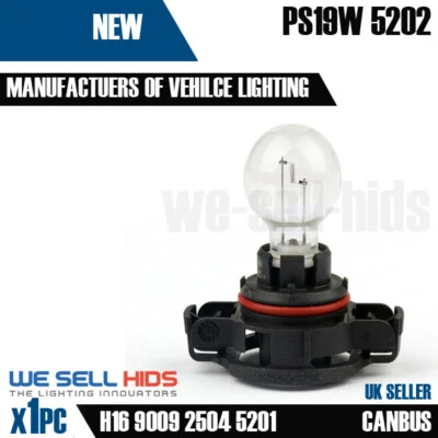 1 x PS19W H16 Single Car Bulb 12V 19W Replacement DRL Bulb Daytime Running Light - Image 1 of 2
