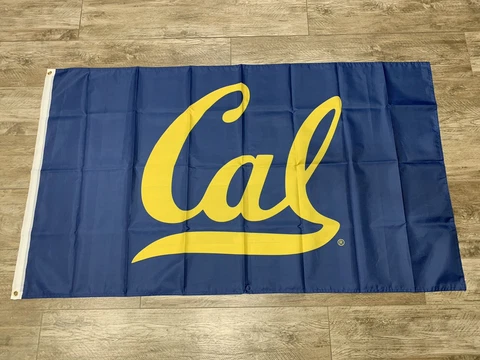 CAL BERKELEY UC GOLDEN BEARS FLAG LARGE 3'X5' FREE SHIPPING 3x5 Banner New Cover