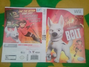 Arte de portada de Disney Bolt Nintendo Wii solamente - Imagen 1 de 1