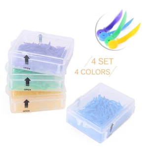 4 Colors 4 Sizes Dental Plastic Poly-Wedges  Dental hole 400pcs/Box - Picture 1 of 8