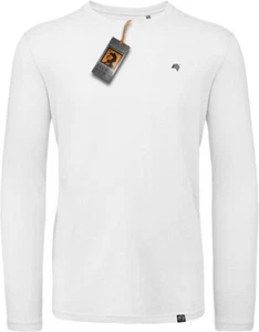 BAC TM070 Bio Langarmshirt T-Shirt Longsleeve T-Shirt Organic COMPANIEER Weiß  . - Bild 1 von 3