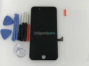 Genuine OEM Original iPhone 7 Black LCD Screen Full Assembly Replacement Grade A - Picture 1 of 2