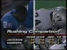 1990 MNF Los Angeles Raiders at Detroit Lions DVD &quot;The Bo and Barry show&quot;