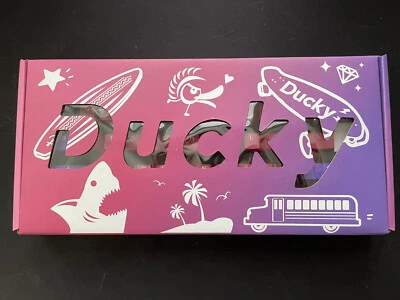 LAST ONE Ducky x Tfue 108 Key PBT Seamless Doubleshot RARE Fortnite Gaming Keyca - Image 1 of 3