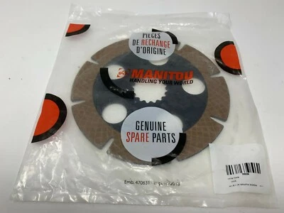 NEW Manitou  Forklift Front Brake Disc 786594 Fast Free Shipping! - Image 1 of 3