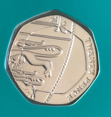 Simply-Coins~ 2018 TWENTY 20 PENCE COIN BRILLIANT UNCIRCULATED BU BUNC - Image 1 of 3