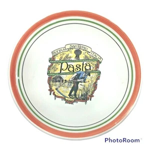 Vintage Himark 11.5in Pasta Serving Bowl San Remo Buona Italia Made in Italy - Picture 1 of 6
