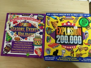 Art Explosion Clipart Pkg: Art Explosion 200,000, & Seasons, Events & Holidays - Picture 1 of 19