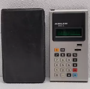 Vintage ADLER Model 80CS Calculator EC40 Numberg Germany Made In Japan - Picture 1 of 19