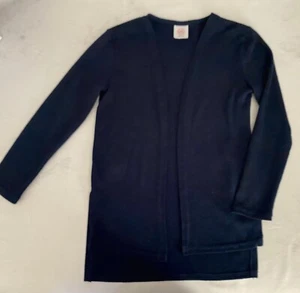 Wonder Nation Cardigan Sweater Navy School Uniform Size 4-5T Girls - Picture 1 of 2