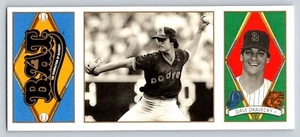 Upper Deck B.A.T. 1993 Cartelle triple - Dave Dravecky #44 - Foto 1 di 2