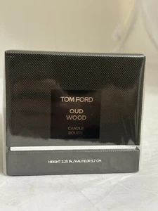 Tom Ford Oud Wood Candle, Full Size 2.25in/5.7cm, New & Sealed, Authentic - Picture 1 of 5