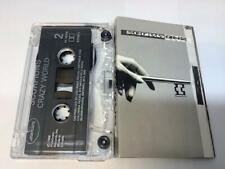 SCORPIONS Audio Cassette Tape CRAZY WORLD 1990 Mercury Records Canada P4-46908