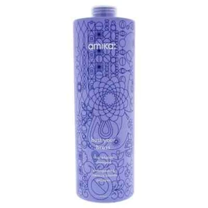 Amika Bust Your Brass Cool Blonde Shampoo 33,8oz | Neu versiegelt + Pumpe enthalten - Bild 1 von 2