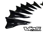 Vms Racing V2 10Pc Universal Vortex Generator Roof Fin Kit B