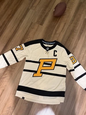 NEW WITH TAGS Sidney Crosby Limited Edition Adidas 2023 Winter Classic Jersey - Image 1 of 4