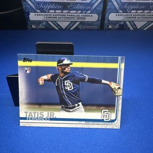 2019 Topps - Fernando Tatís Jr. #410 Dark Uniform (RC) - Picture 1 of 2