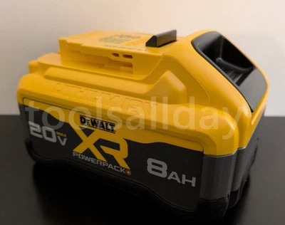Genuine DEWALT DCB2108 8Ah 20V MAX XR POWERPACK Lithium-ion Battery 8.0Ah OEM