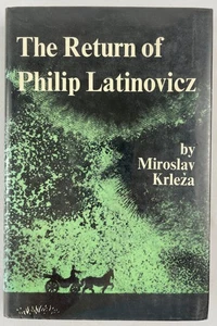 Die Rückkehr des Philip Latinovicz, Miroslav Krleža, 1969, 1. Auflage So, Tschechisch, HCDJ - Bild 1 von 13