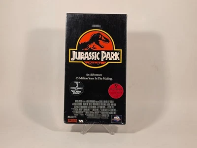 Jurassic Park (VHS 1993) Universal Original 1st Ed/1st Print Brand New Sealed - Image 1 of 4