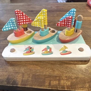 LOVEVERY Pattern Match Boats & Cards Set (Original Design) - COMPLETE - Picture 1 of 3