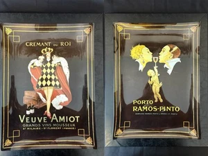 Paar gerahmte Empire Art Produkte Wandbilder Crémant du Roi / Porto Ramos-Pinto - Bild 1 von 13